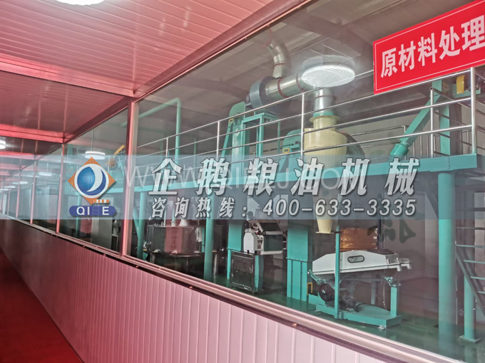 企鵝機械提供全套花生油提取設備，服務周到獲稱贊(圖3)